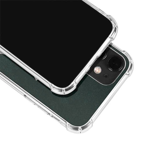 Michigan State University Spartans Logo iPhone 12 Clear Case