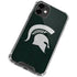 Michigan State University Spartans Logo iPhone 12 Clear Case
