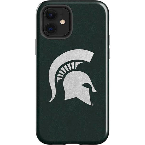 Michigan State University Spartans Logo iPhone 12 Impact Case