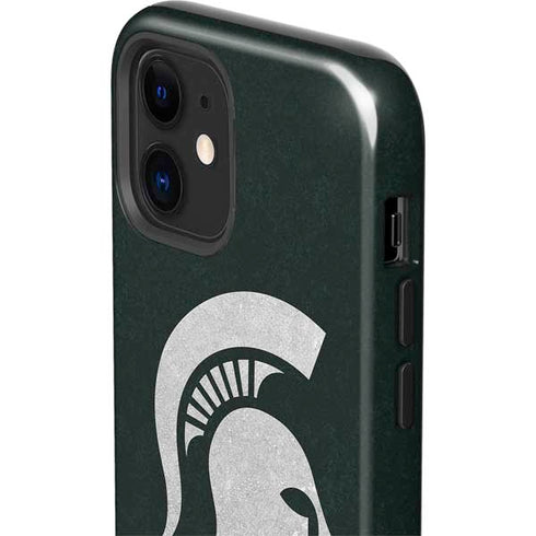 Michigan State University Spartans Logo iPhone 12 Impact Case