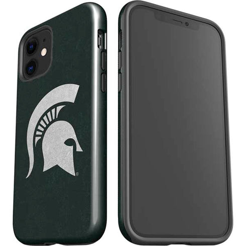 Michigan State University Spartans Logo iPhone 12 Impact Case