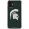 Michigan State University Spartans Logo iPhone 12 Mini Clear Case
