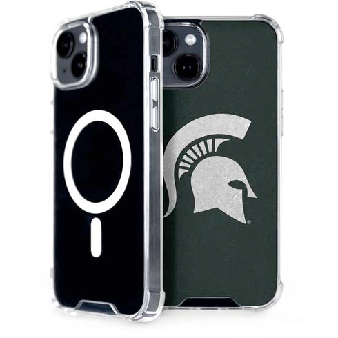 Michigan State University Spartans Logo iPhone 13 MagSafe Case