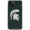 Michigan State University Spartans Logo iPhone 13 Mini Clear Case