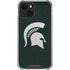 Michigan State University Spartans Logo iPhone 13 Mini Clear Case