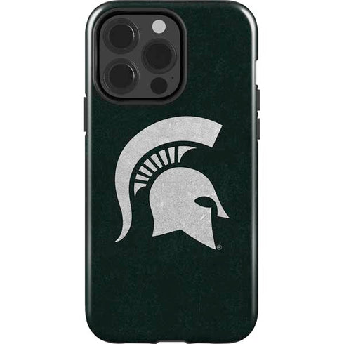 Michigan State University Spartans Logo iPhone 13 Pro Impact Case