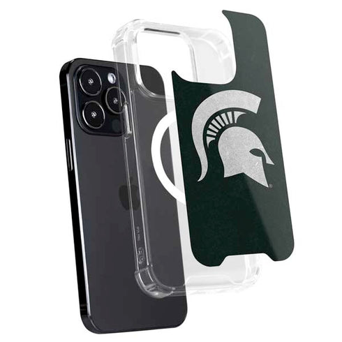 Michigan State University Spartans Logo iPhone 13 Pro MagSafe Case