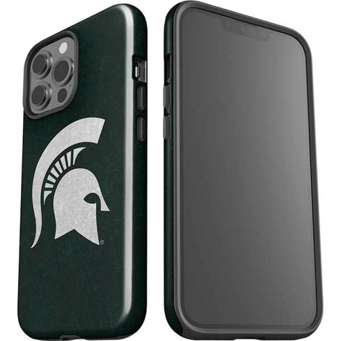 Michigan State University Spartans Logo iPhone 13 Pro Max Impact Case