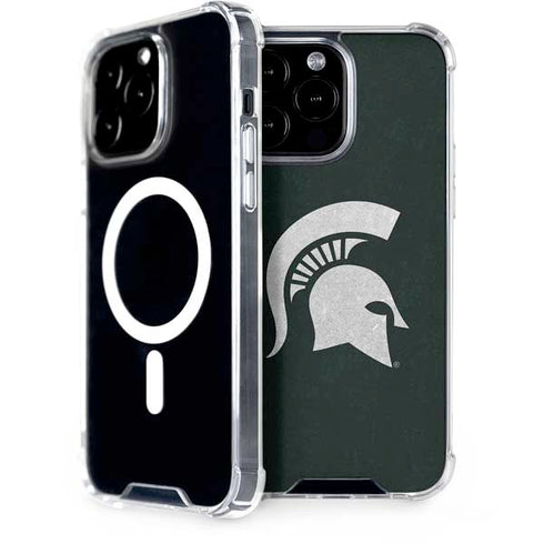 Michigan State University Spartans Logo iPhone 13 Pro Max MagSafe Case