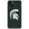Michigan State University Spartans Logo iPhone 14 Clear Case