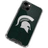 Michigan State University Spartans Logo iPhone 14 Clear Case