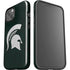 Michigan State University Spartans Logo iPhone 15 Plus Impact Case