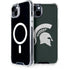 Michigan State University Spartans Logo iPhone 15 Plus MagSafe Case