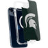 Michigan State University Spartans Logo iPhone 15 Plus MagSafe Case