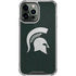 Michigan State University Spartans Logo iPhone 15 Pro Max Clear Case