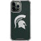 Michigan State University Spartans Logo iPhone 14 Pro Max Clear Case