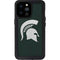 Michigan State University Spartans Logo iPhone 14 Pro Max Waterproof Case