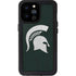 Michigan State University Spartans Logo iPhone 14 Pro Max Waterproof Case