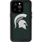 Michigan State University Spartans Logo iPhone 14 Pro Waterproof Case