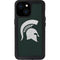 Michigan State University Spartans Logo iPhone 15 Waterproof Case
