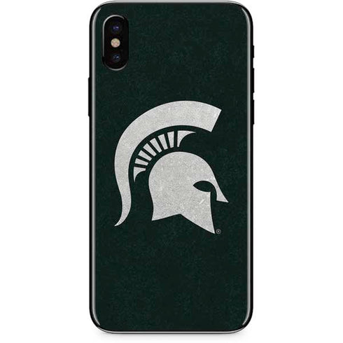 Michigan State University Spartans Logo iPhone X Skin