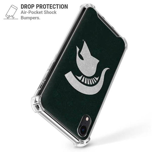 Michigan State University Spartans Logo iPhone XR Clear Case