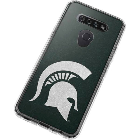 Michigan State University Spartans Logo LG K51/Q51 Clear Case