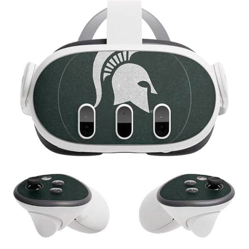 Michigan State University Spartans Logo Meta Quest 3 Skin