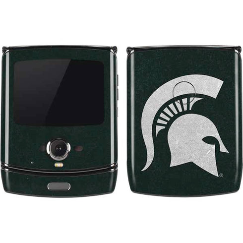 Michigan State University Spartans Logo Motorola RAZR Skin
