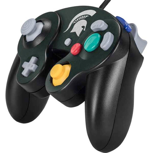 Michigan State University Spartans Logo Nintendo GameCube Controller Skin