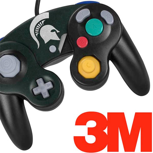 Michigan State University Spartans Logo Nintendo GameCube Controller Skin