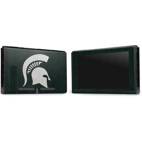 Michigan State University Spartans Logo Nintendo Switch Bundle Skin