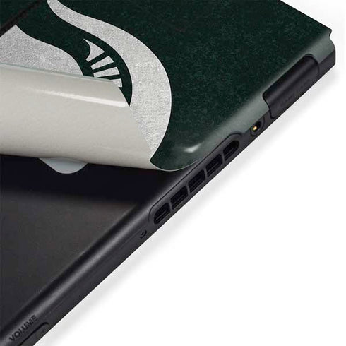 Michigan State University Spartans Logo Nintendo Switch Bundle Skin