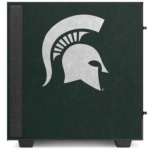 Michigan State University Spartans Logo NZXT H510 Compact ATX Mid-Tower Case Skin