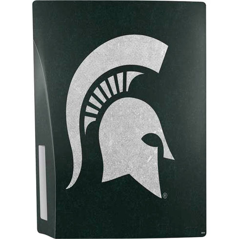Michigan State University Spartans Logo PS5 Console Skin