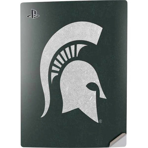 Michigan State University Spartans Logo PS5 Digital Edition Console Skin