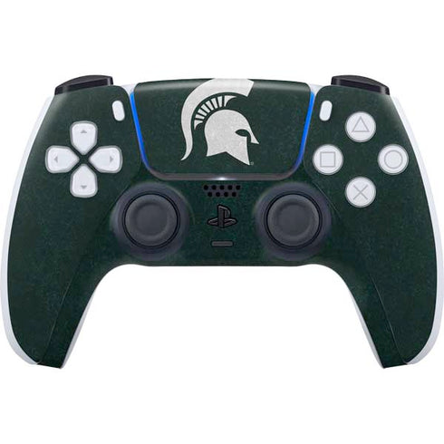 Michigan State University Spartans Logo PS5 Controller Skin