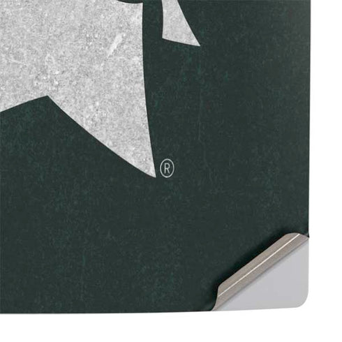 Michigan State University Spartans Logo PS5 Slim Digital Edition Console Skin