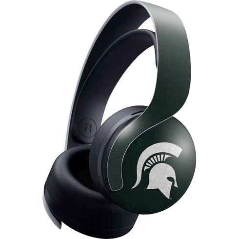 Michigan State University Spartans Logo PULSE 3D Wireless Headset for PS5 Skin