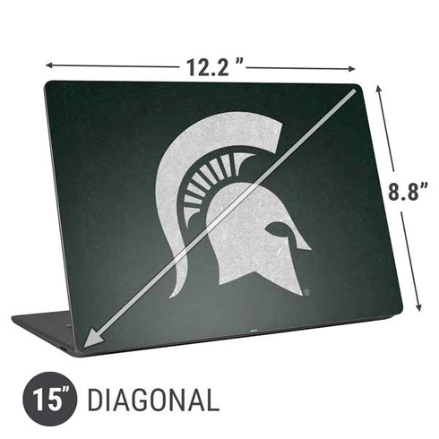 Michigan State University Spartans Logo Universal Laptop 15in (12.2 x 8.8in) Skin