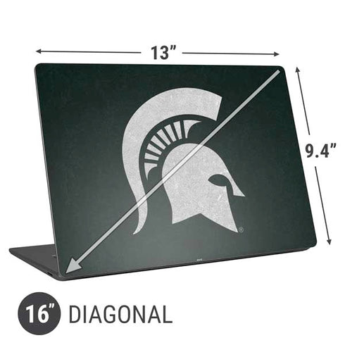 Michigan State University Spartans Logo Universal Laptop 16in (13 x 9.4in) Skin