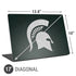 Michigan State University Spartans Logo Universal Laptop 17in (13.8 x 10in) Skin