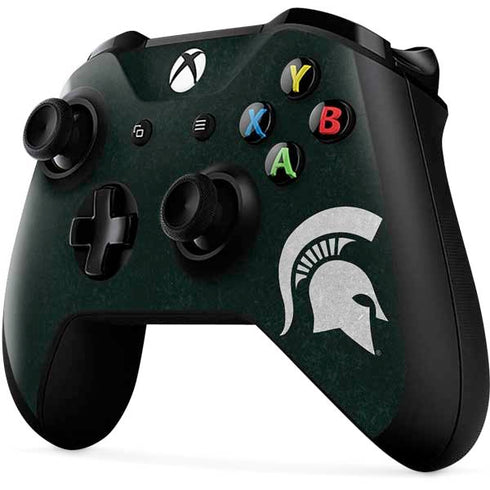 Michigan State University Spartans Logo Xbox One X Controller Skin