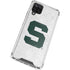 Michigan State University Spartans Mean Green S Galaxy A12 Clear Case