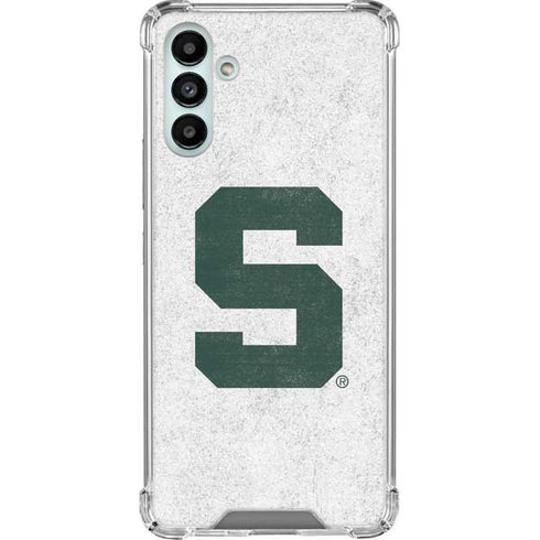 Michigan State University Spartans Mean Green S Galaxy A13 5G Clear Case