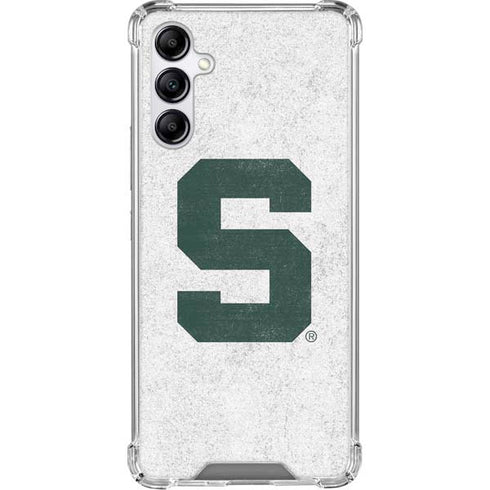 Michigan State University Spartans Mean Green S Galaxy A15 5G Clear Case