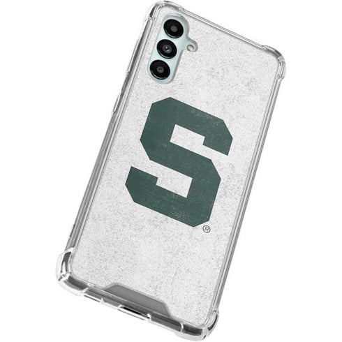 Michigan State University Spartans Mean Green S Galaxy A15 5G Clear Case