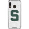 Michigan State University Spartans Mean Green S Galaxy A30 Clear Case