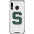 Michigan State University Spartans Mean Green S Galaxy A30 Clear Case