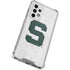 Michigan State University Spartans Mean Green S Galaxy A53 5G Clear Case